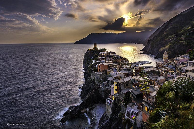 vernazza, italy, summer, sunset Vernazza фото превью