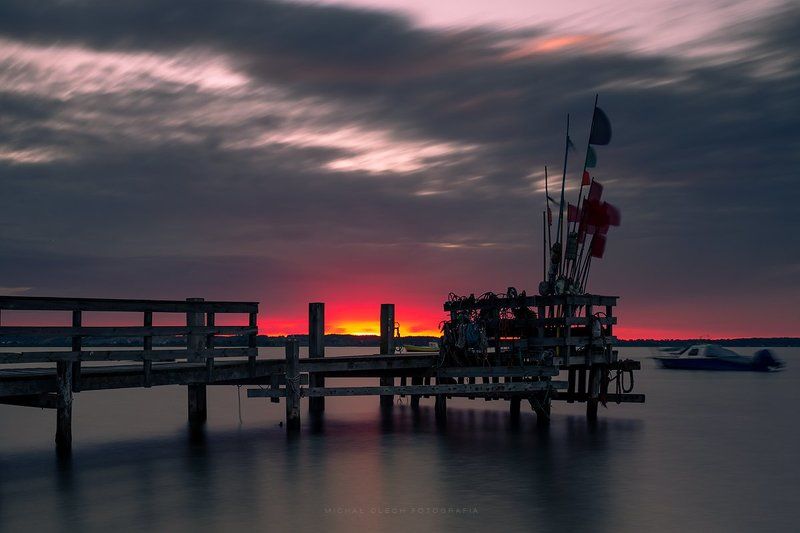 rewa, poland, польша, балтийское море, baltic sea, sunset Silence фото превью