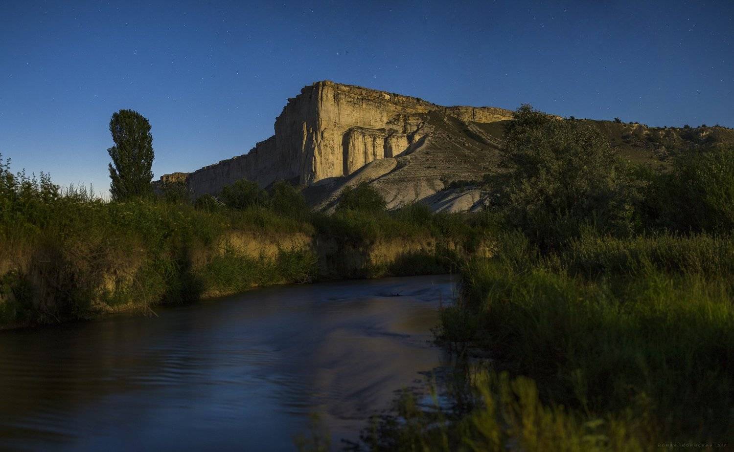 крым, роман любимский, белая скала, ночь, пейзаж, Роман Любимский