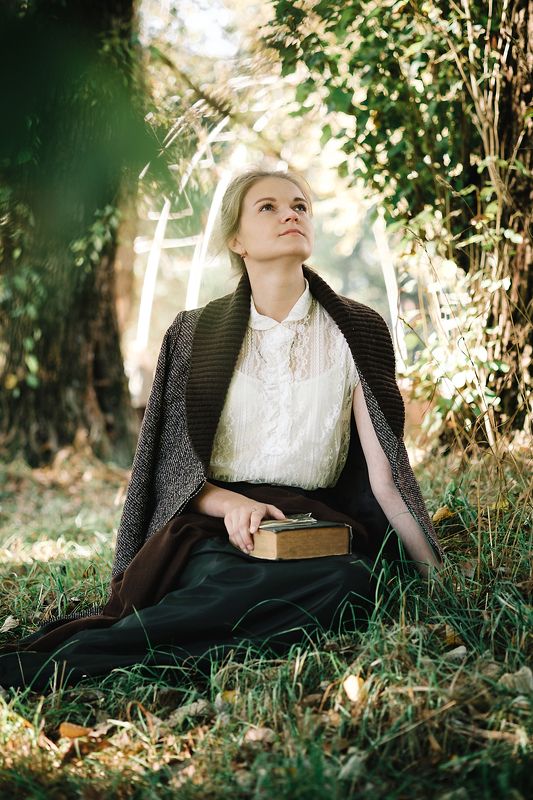 портрет девушка лето модель model portrait art girl summer annromanovska осень fall memories фото превью