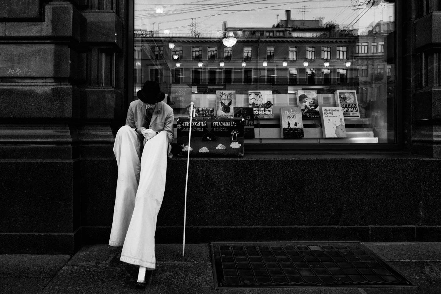 улица, черно-белая, Евгения Коригова