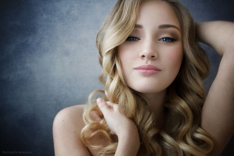 portrait, портрет, девушка, girl, beautyfull, eyes. hair, позирование, базаров @bazarov_photography фото превью