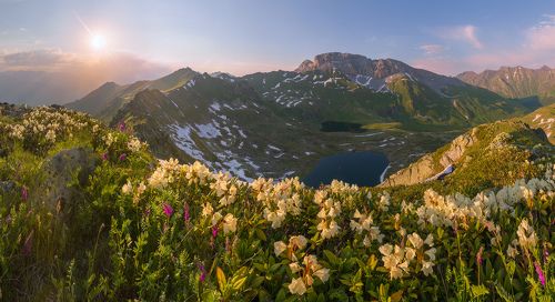В краю рододендронов и озёр