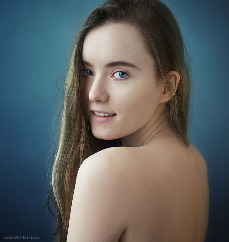 portrait, портрет, девушка, girl, beautyfull, eyes. hair, позирование, базаров @bazarov_photography фото превью