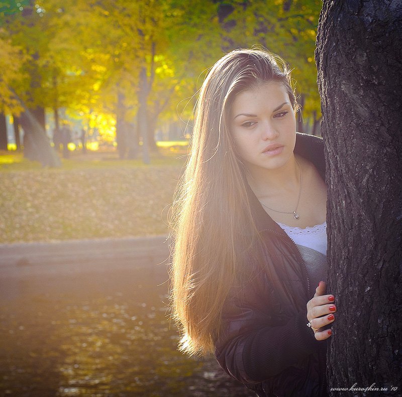 портрет, девушка, плэнер Катрин фото превью