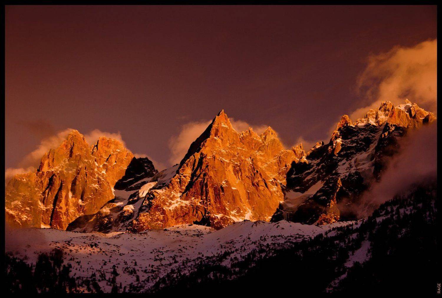 горы, франция, альпы, свобода, облака, закат, путь, выбор, Vitaliy Rage