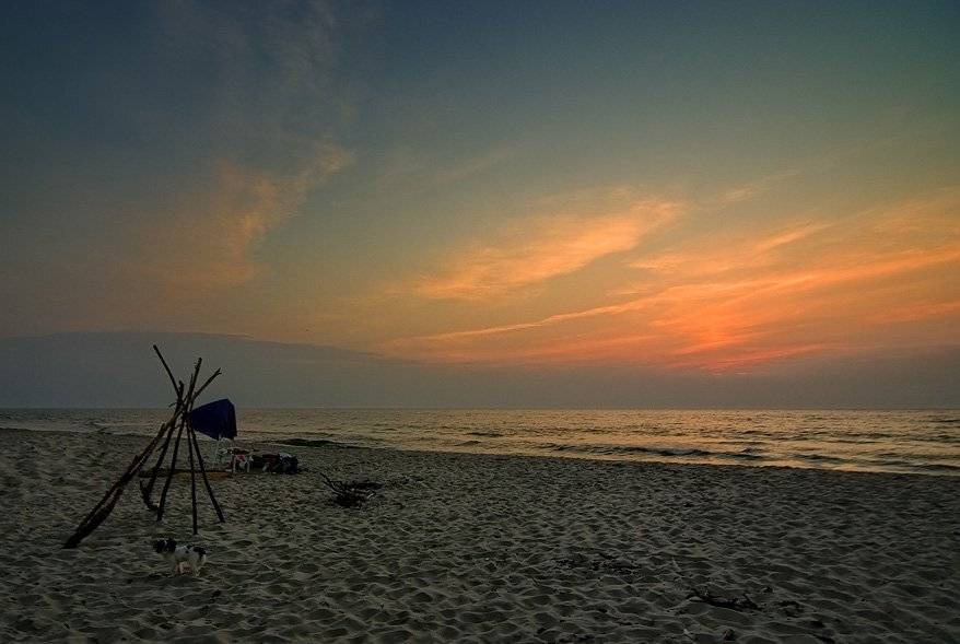 море, закат, Александр Титаренко