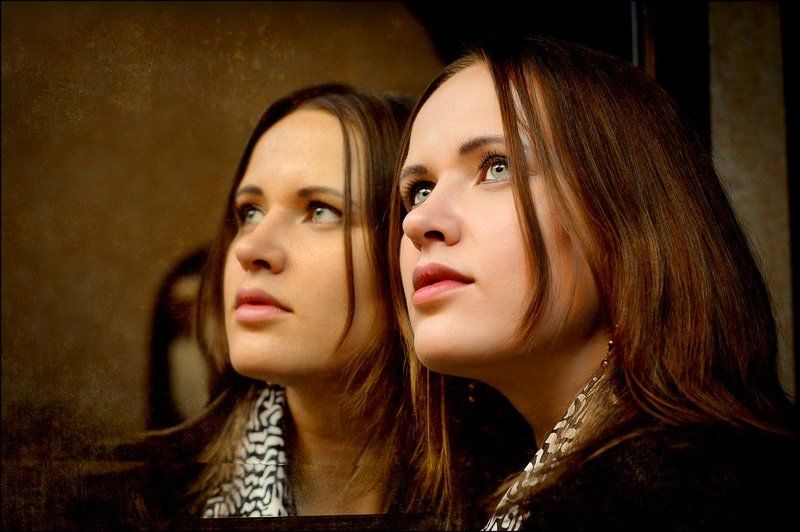 Зеркальный портрет фото превью