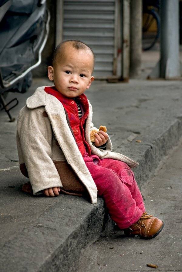 китай, кантон, мальчик, дети, город, Александр
