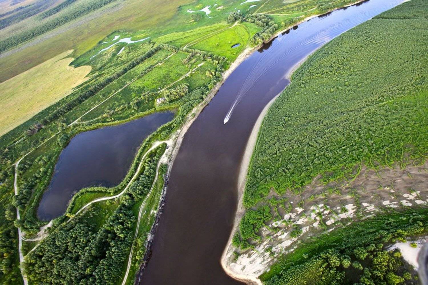 мотопараплан, сибирь, р.обь, югра, восторг, лодка, крыло, Николай Гынгазов