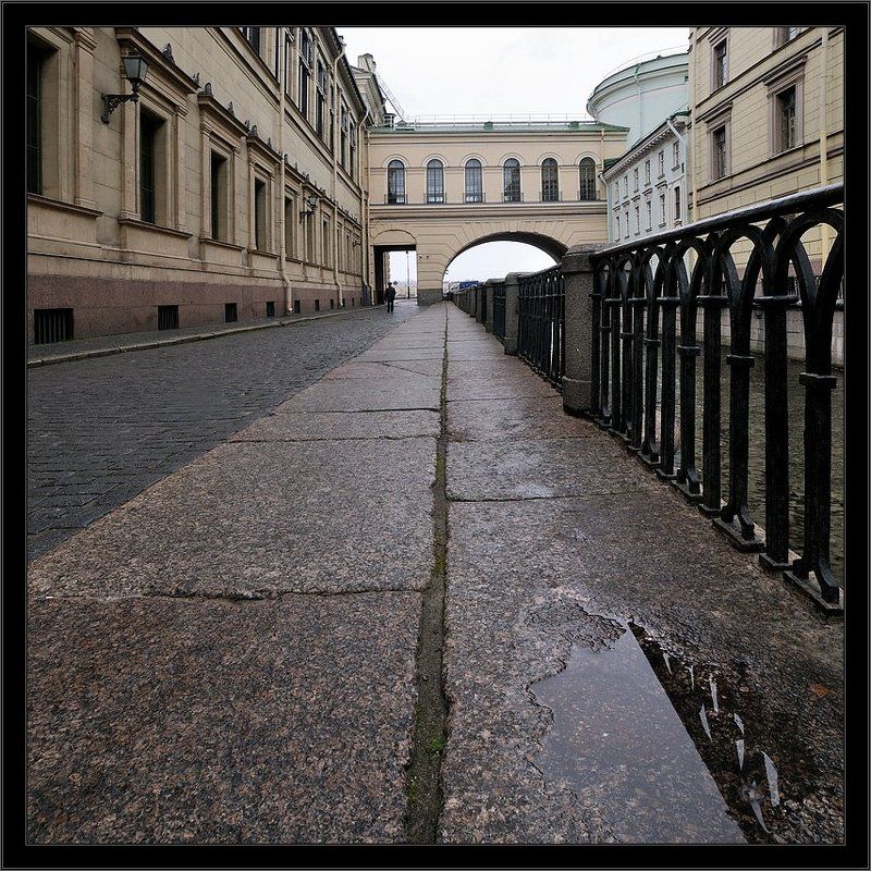 петербург, центр, эрмитаж, осень Питерский осенний этюд фото превью
