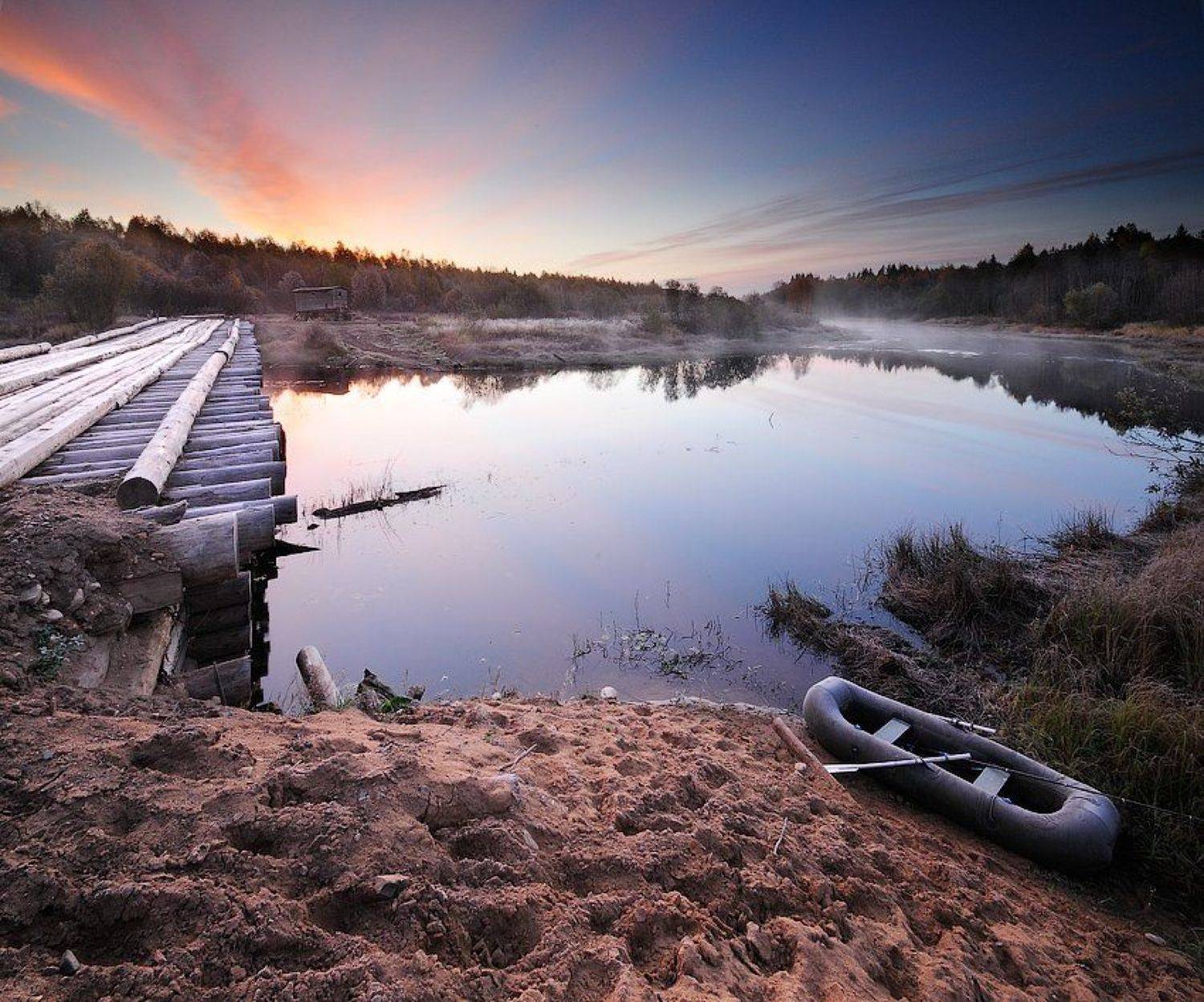 север, деревня,кема, осень, Roman Goryachiy