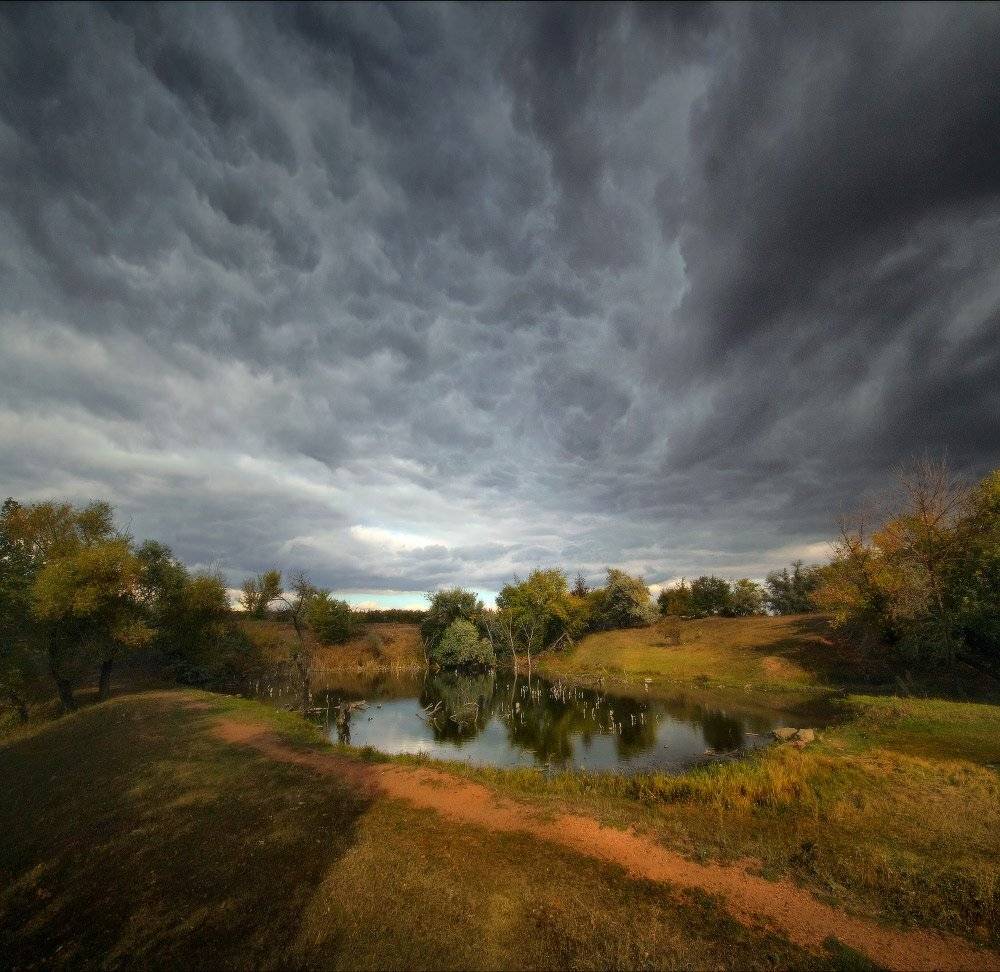 осень, небо, тучи, Петриченко Валерий