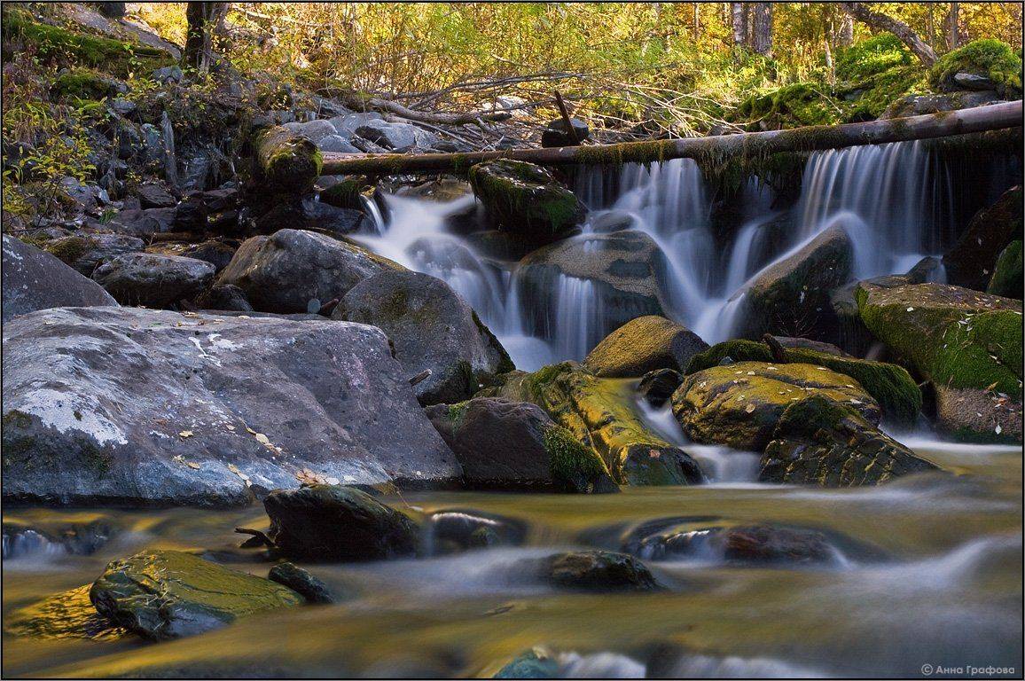 алтай, горы, горный алтай,  текелюшка, осень, река,  катунский хребет, аня графова, Аня Графова