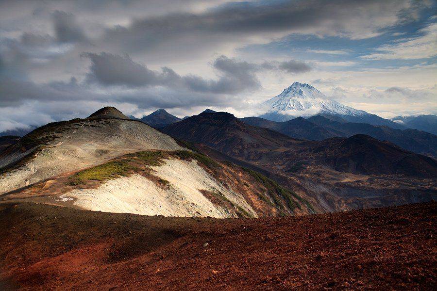 камчатка, вулкан, осень, Денис Будьков