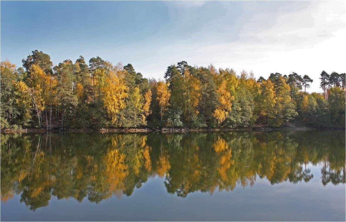 осень, отражения, КарОл