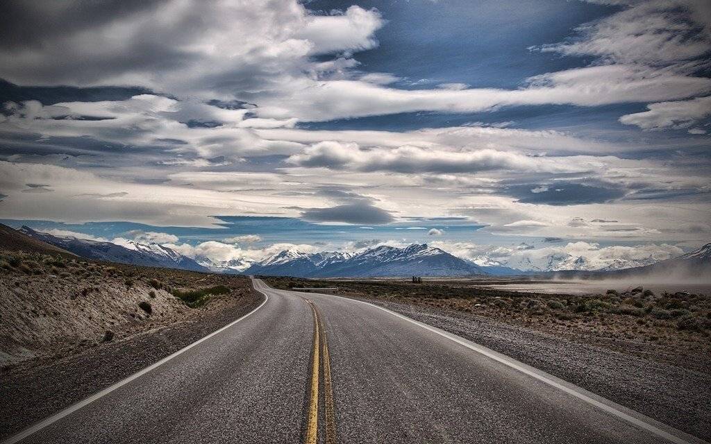 дорога, облака, S.K.