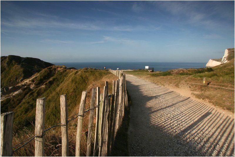 великобритания, дорсет, uk, dorset, west lulworth, lulworth cove, durdle dore, Утро в West Lulworth фото превью