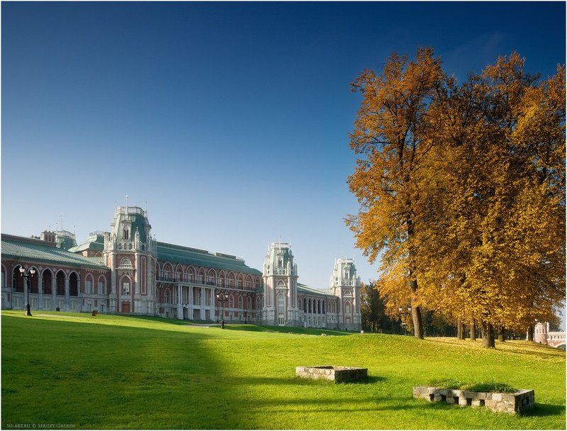 Вид на Большой Дворец в Царицино фото превью