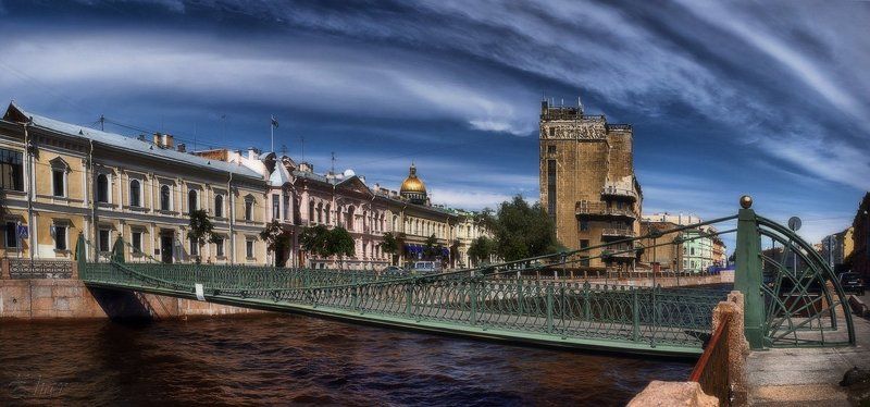 санк-петербург, почтамтский мост, р. мойка Прогулки по Питеру фото превью