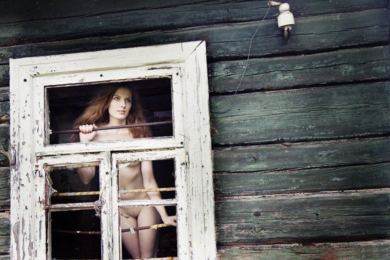 ню,микус В клетке фото превью