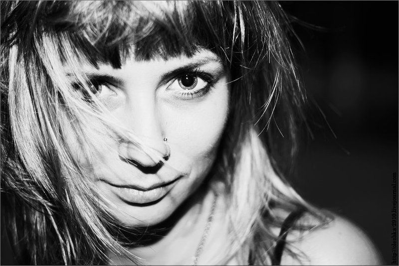 портрет, девушка, portrait, girl wind фото превью