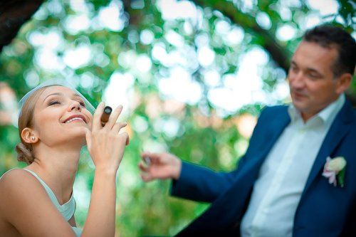 Из  свадебных фотосессий