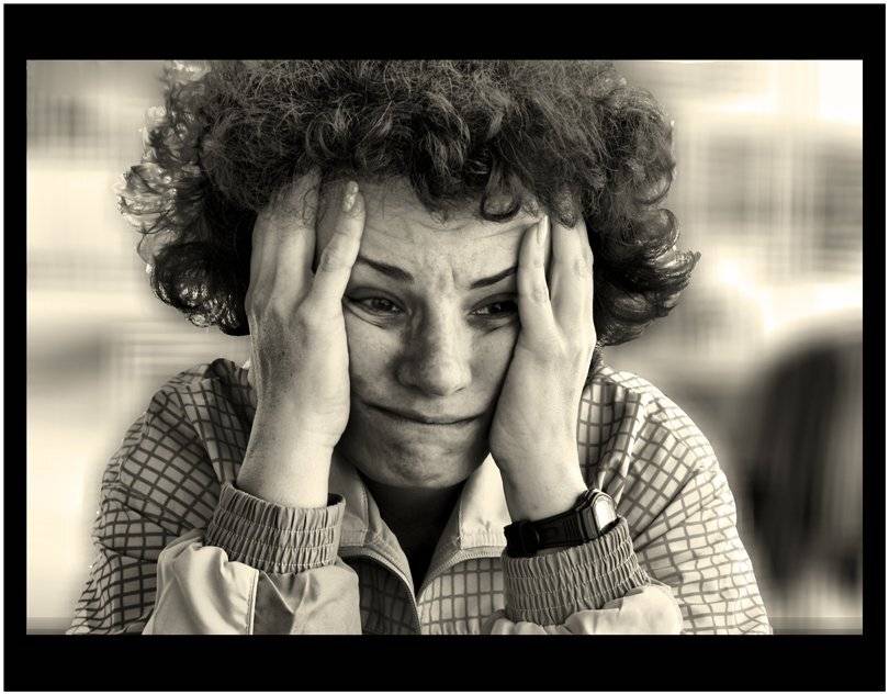 портрет, горе, растерянность, mariavgorskaya