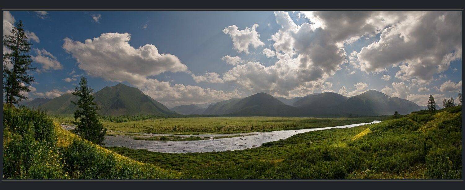 хакасия, саяны, горы, облака, каратош, Виталий из Н-ска