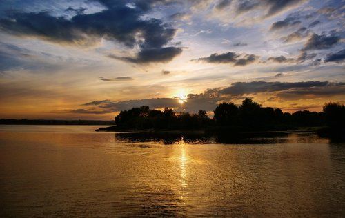 Речной простор