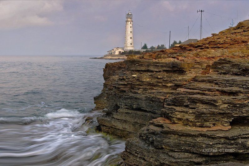 станко, пейзаж, тарханкут, море, маяк Тарханкут фото превью