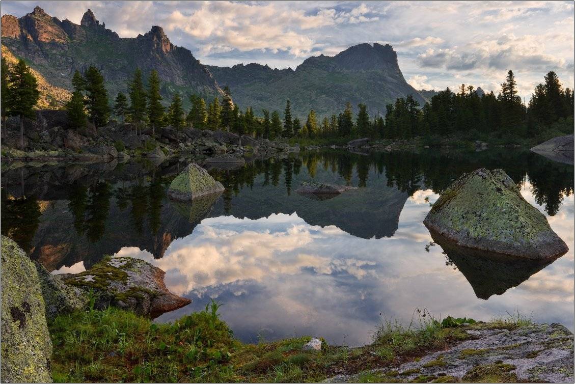 сибирь, западный, саян, ергаки, оз., художников, Михаил Мигушин