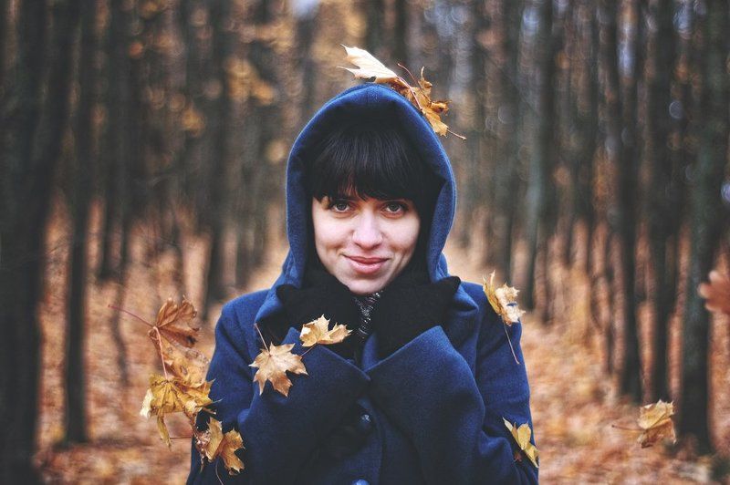 Осенний листопад фото превью