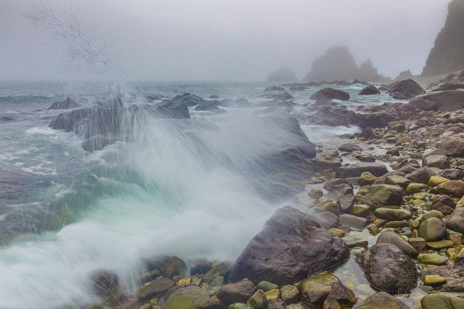 магадан, колыма, магаданская область, мыс таран, полуостров кони, оопт, заповедник, магаданский заповедник, охотоморье, шторм, охотское море, Кирилл Уютнов