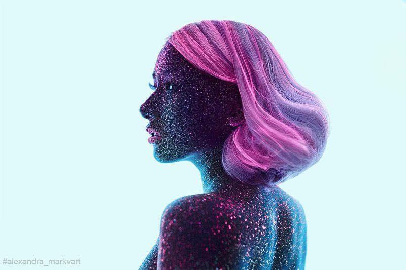 уф, ультрафиолет, неон ультрафиолет фото превью