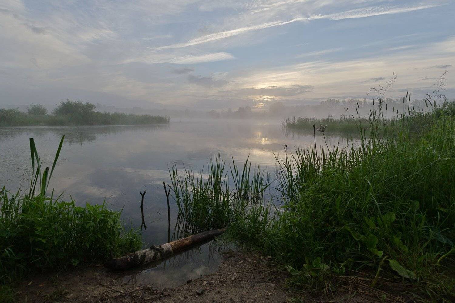 лето, рассвет, природа, пейзаж, Михаил Агеев