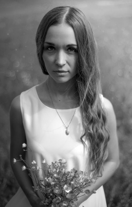 портрет dobermansakh nikon aleksandra blackandwhite portret Александра фото превью