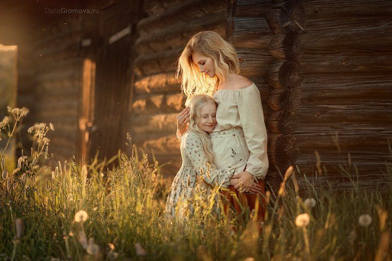 портрет, дарья громова, фотография, фото, фотоарт, фотограф, закат, детский портрет, дети, ребенок, сестры, малыш, девочка, мальчик, детская, фотосессия, фотосъемка, мама и дочка, семья, закат, солнце, лето Мамина нежность фото превью
