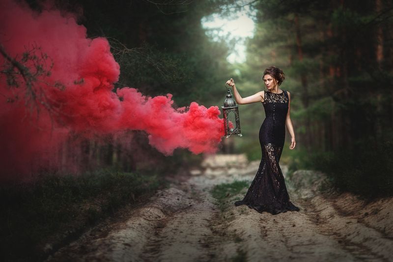 Мистический лес фото превью