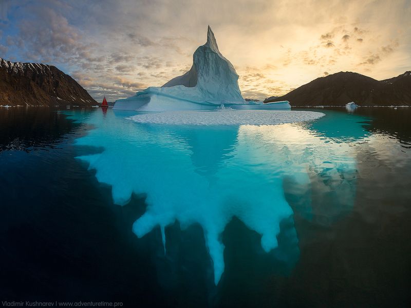 Light, ice and scarlet sails. фото превью