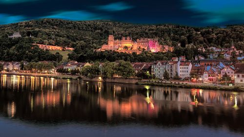 Night Heidelberg.