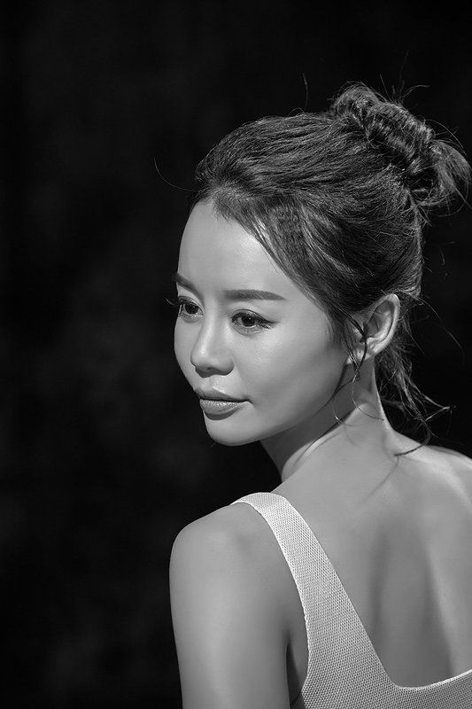 black&white Portrait  фото превью