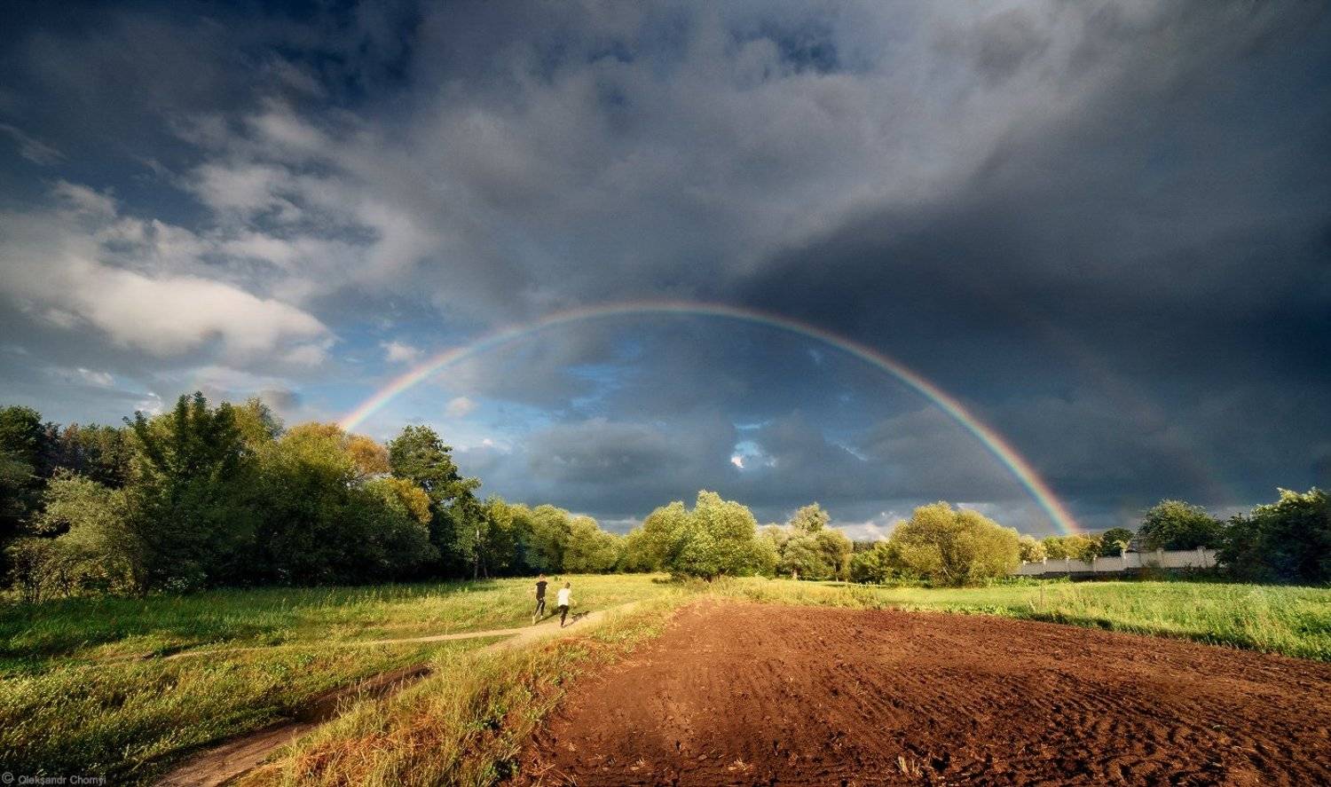 украина, коростышев, красота, природа, радуга, облака, тучи, дети, радость, пейзаж, oleksandr chornyi, Александр Чорный