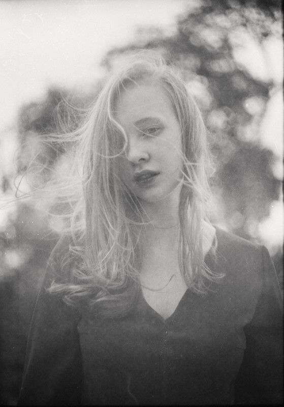 девушка, муза, свет, пленка, гелиос, черно-белое Летний ветер. фото превью