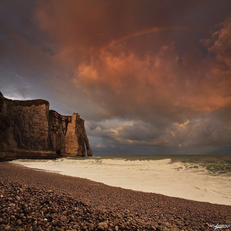 франция,france,étretat Дожди Океана фото превью