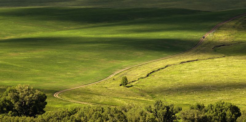 Россия, природа, простор, зелень, лето, урал, кувандык Кувандыкские просторы фото превью