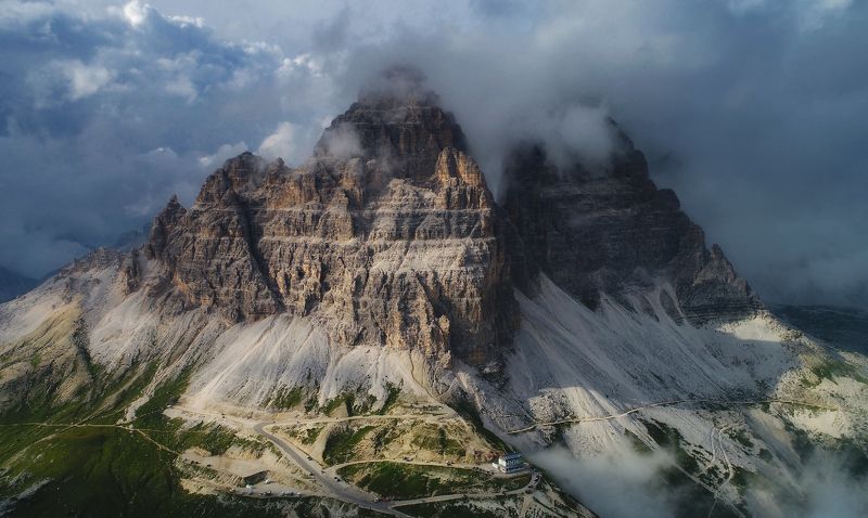 dolomites, italy Tre Cime di Lavaredo фото превью
