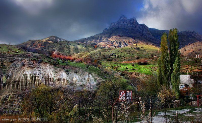 россия, крым, алушта, горы, зеленогорье Горный баскетбол в Крыму фото превью