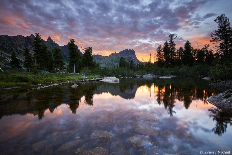Утро на озере Художников фото превью