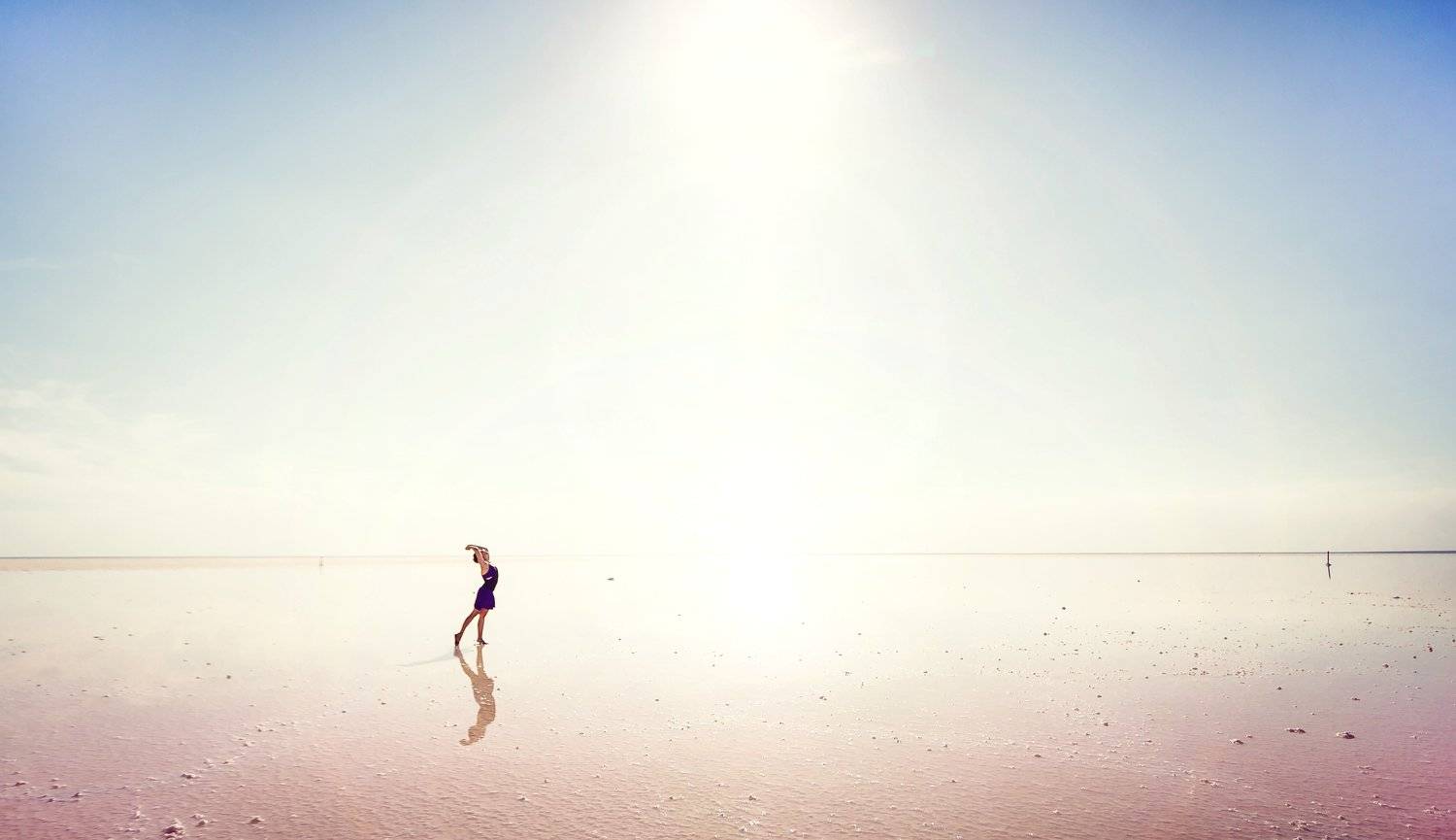 Эльтон,озеро,лето,девушка, Мария Буданова